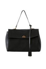 Faux Suede Shoulder Bag - Image 3