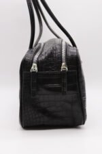 Gabi Faux Croc Shoulder Bag - Image 13