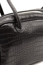 Gabi Faux Croc Shoulder Bag - Image 14