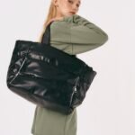 Oversized Quilted Tote