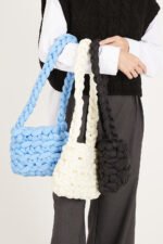 Yvette Chunky Knitted Shoulder Bag - Image 4